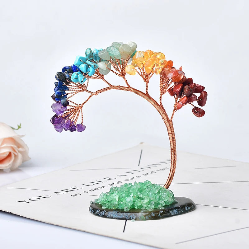 Arbres de crystal multicolor-3