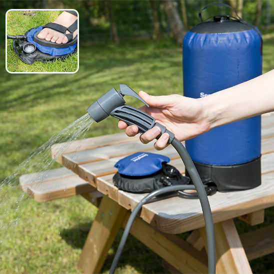 Douche_camping_Bleu_Produit_pommeau