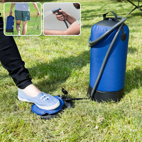 Douche_camping_Bleu_Produit_pompe