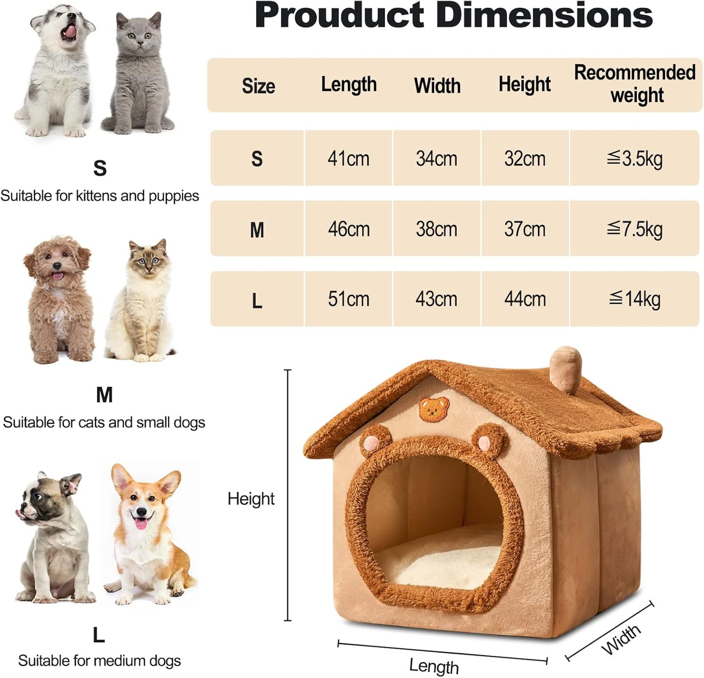 Niche-pour-Chat-exterieur-marron-dimensions