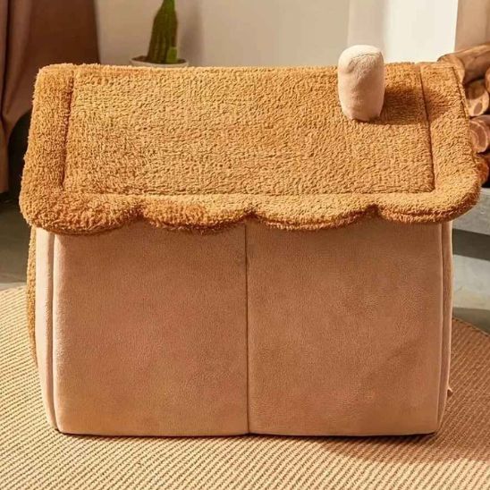 Niche-pour-Chat-exterieur-marron-profil-sans-texte