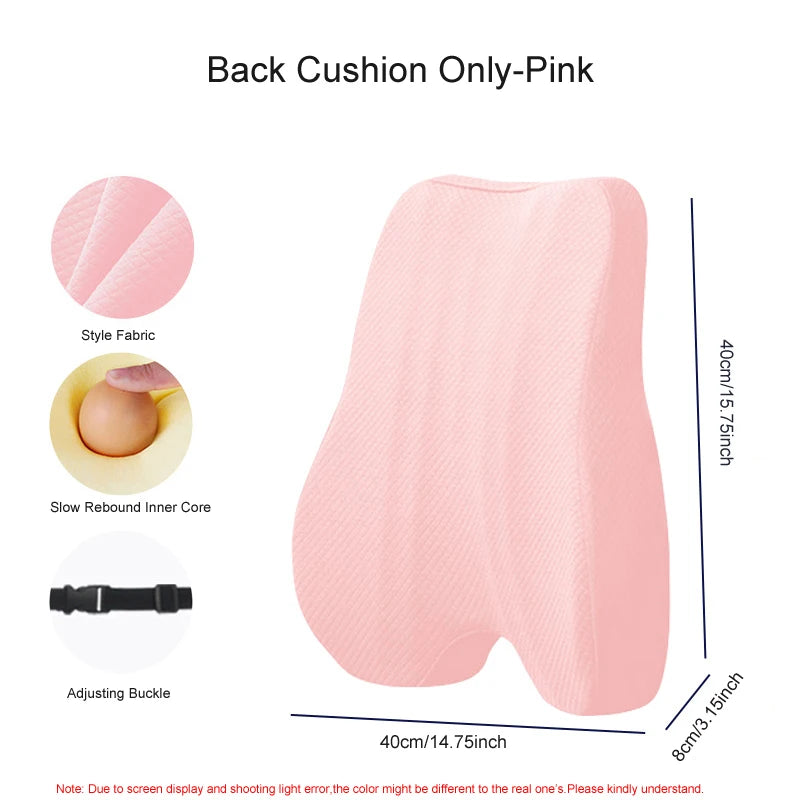 Coussin de siège orthopédique en Mousse à mémoire de Forme - CAP OCEAN BIEN-ETRE