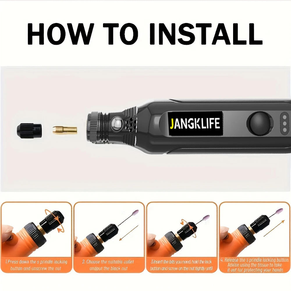 Mini Perceuse sans fil USB JANGKLIFE™