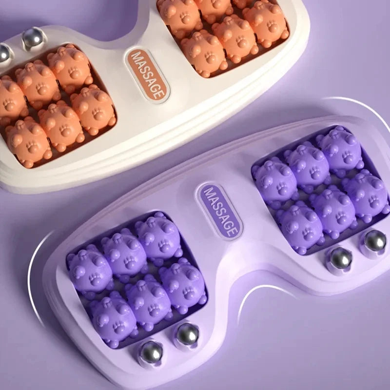 Massage des pieds rouleau de perles magnetiques reflexologie des pieds - CAP OCEAN BIEN-ETRE