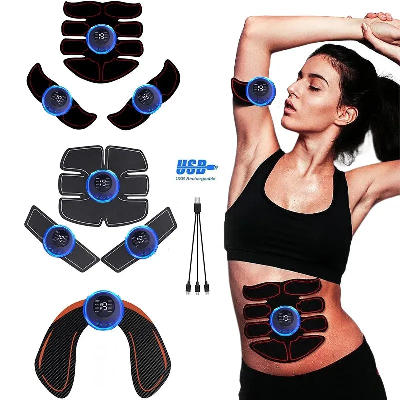 Entraîneur de muscles abdominaux sans fil | Sculptez votre corps sans effort - CAP OCEAN BIEN-ETRE
