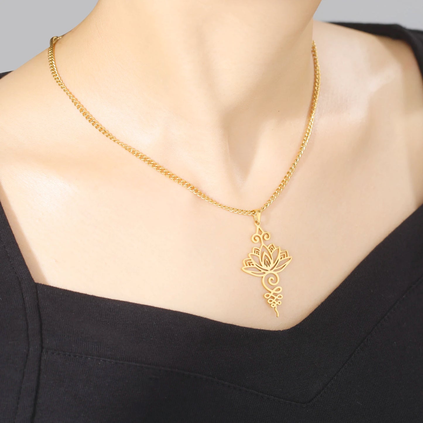 Fleur De Lotus Pendentif - CAP OCEAN BIEN-ETRE