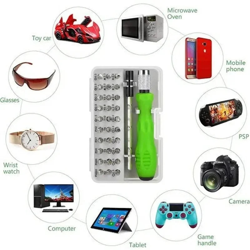 Tournevis-vert-fluo-boite-rangement-utilisation