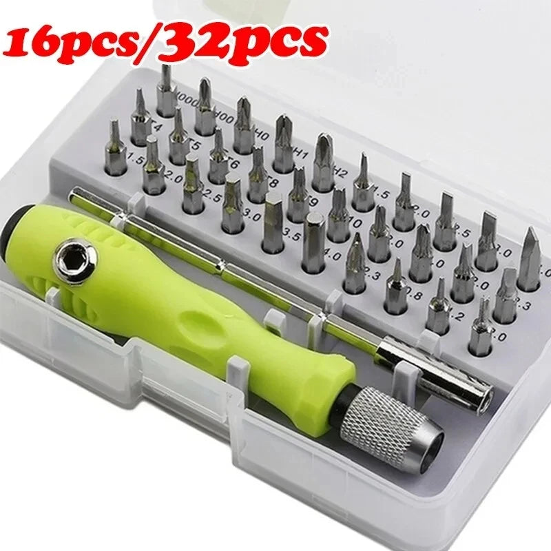 Tournevis-vert-fluo-boite-rangement