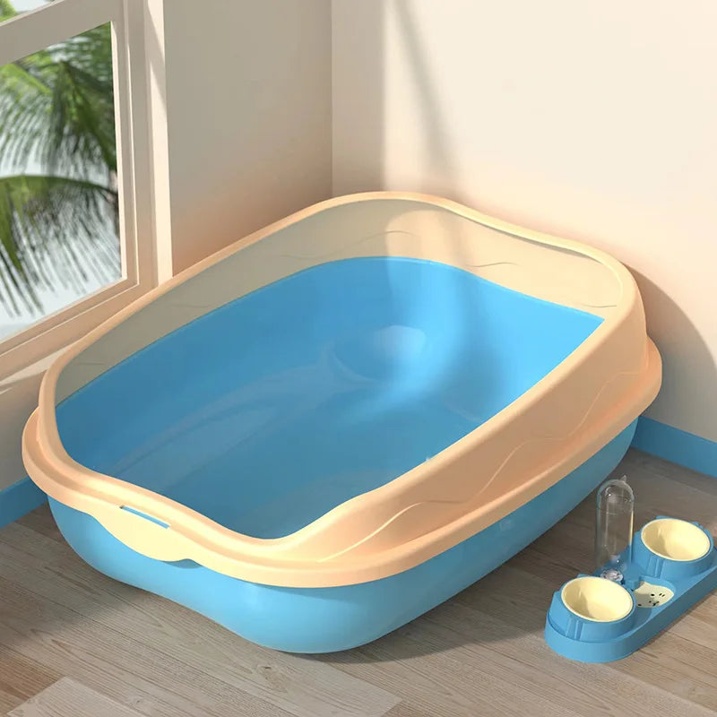 bac-a-litiere-pour-chat-bleu-piece