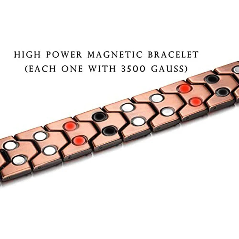 Bracelet en cuivre pur pour hommes et femmes - CAP OCEAN BIEN-ETRE