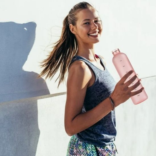 gourde-sport-femme-sportive