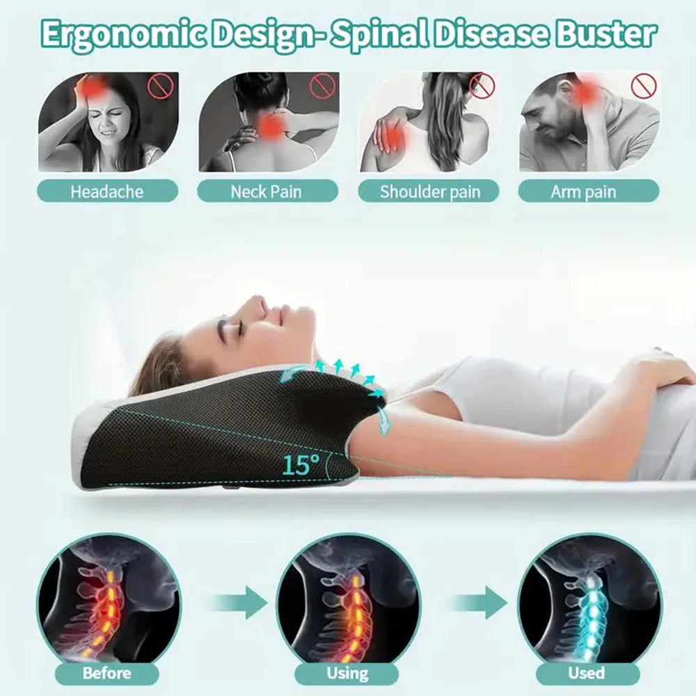 oreiller-cervical-butterfly-sleep-noir-blanc-avantages