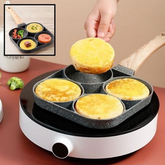 poele-a-frire-4-compartiments-plat-chauffant