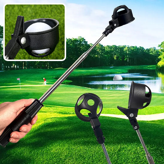 Ramasse-balles de golf télescopique en acier inoxydable - CAP OCEAN BIEN-ETRE