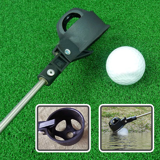 Ramasse-balles de golf télescopique en acier inoxydable - CAP OCEAN BIEN-ETRE