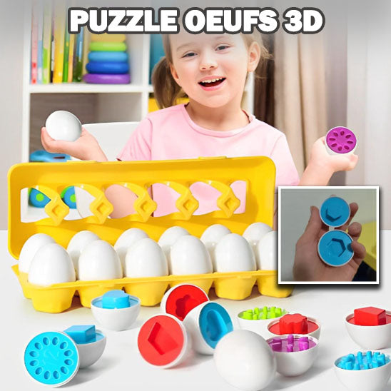 Puzzle educatif bebe - CAP OCEAN BIEN-ETRE