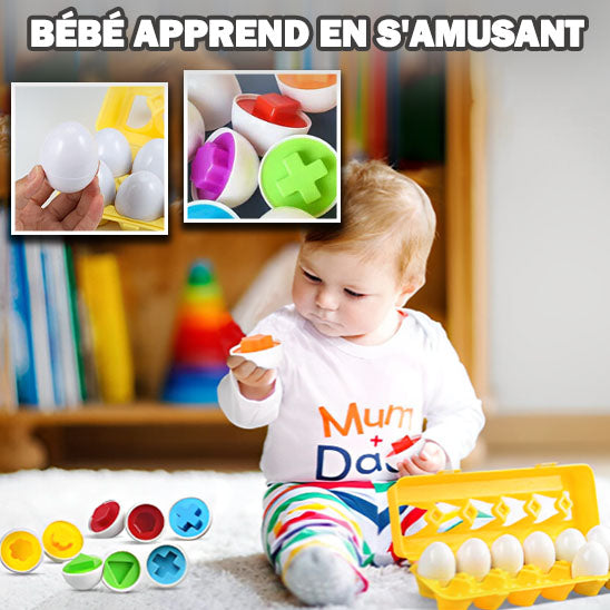 Puzzle educatif bebe - CAP OCEAN BIEN-ETRE