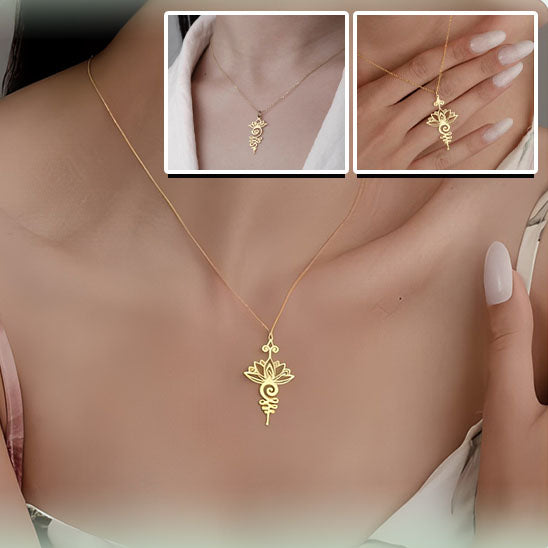 Fleur De Lotus Pendentif - CAP OCEAN BIEN-ETRE
