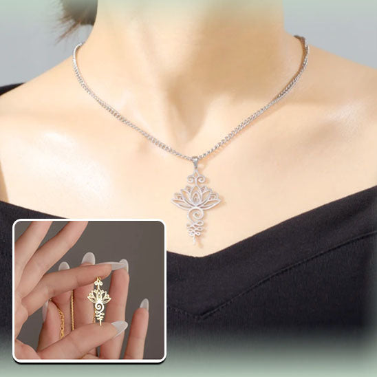 Fleur De Lotus Pendentif - CAP OCEAN BIEN-ETRE