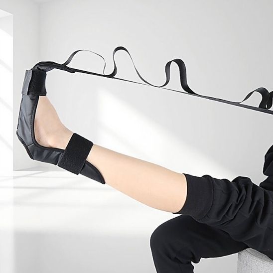 sangle-etirement-fascia-jambe