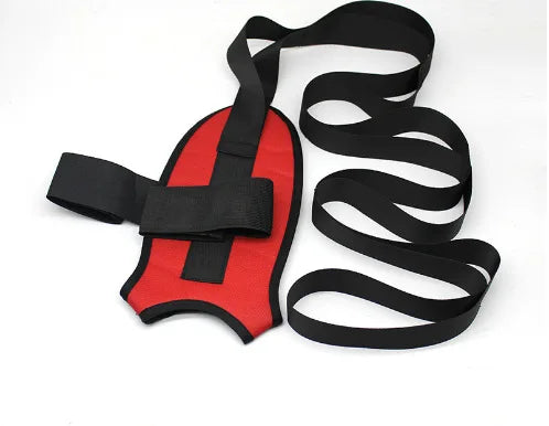 sangle-etirement-fascia-rouge