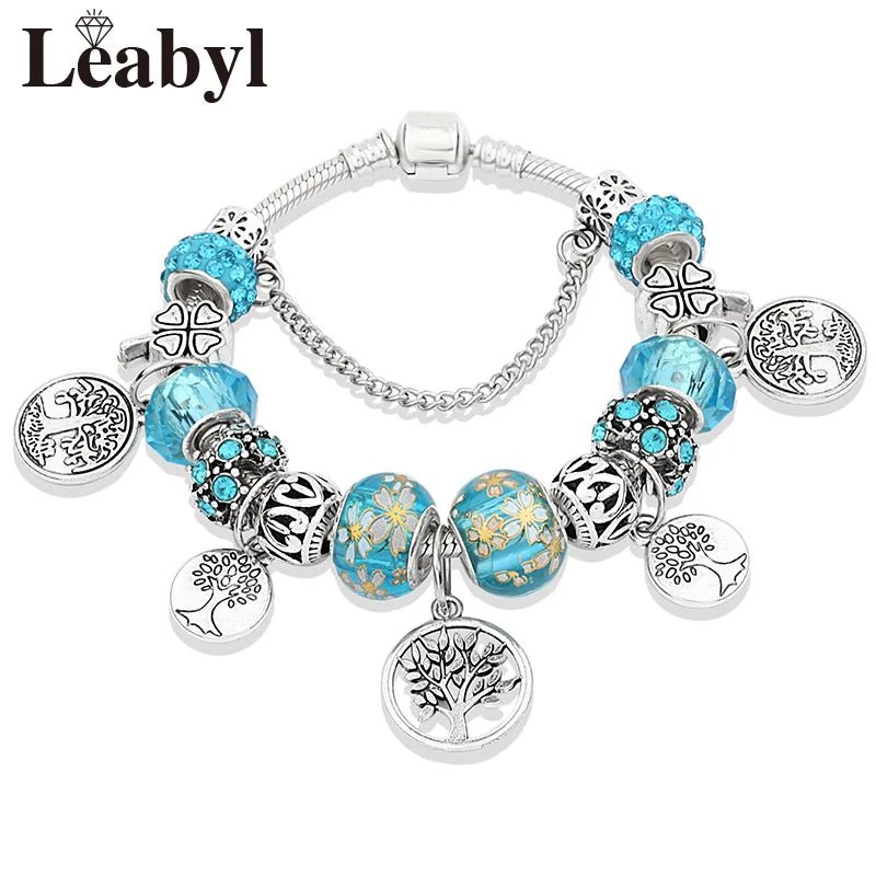 Bracelet Arbre de vie Vert - CAP OCEAN BIEN-ETRE