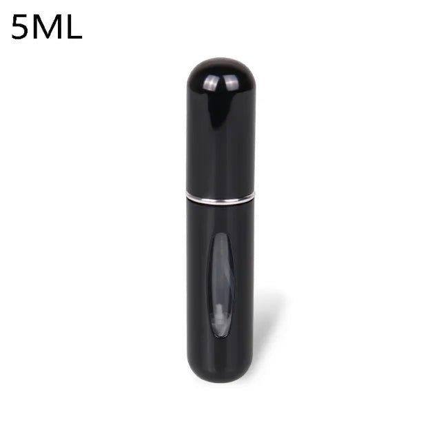 Atomiseur de parfum Portable, récipient liquide pour cosmétiques de voyage, Mini vaporisateur d'alcool en aluminium, bouteille vide rechargeable de 8/5ml - CAP OCEAN BIEN-ETRE