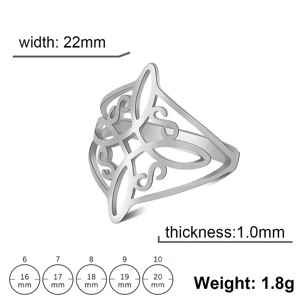 Bague Noeud de Sorciere - CAP OCEAN BIEN-ETRE