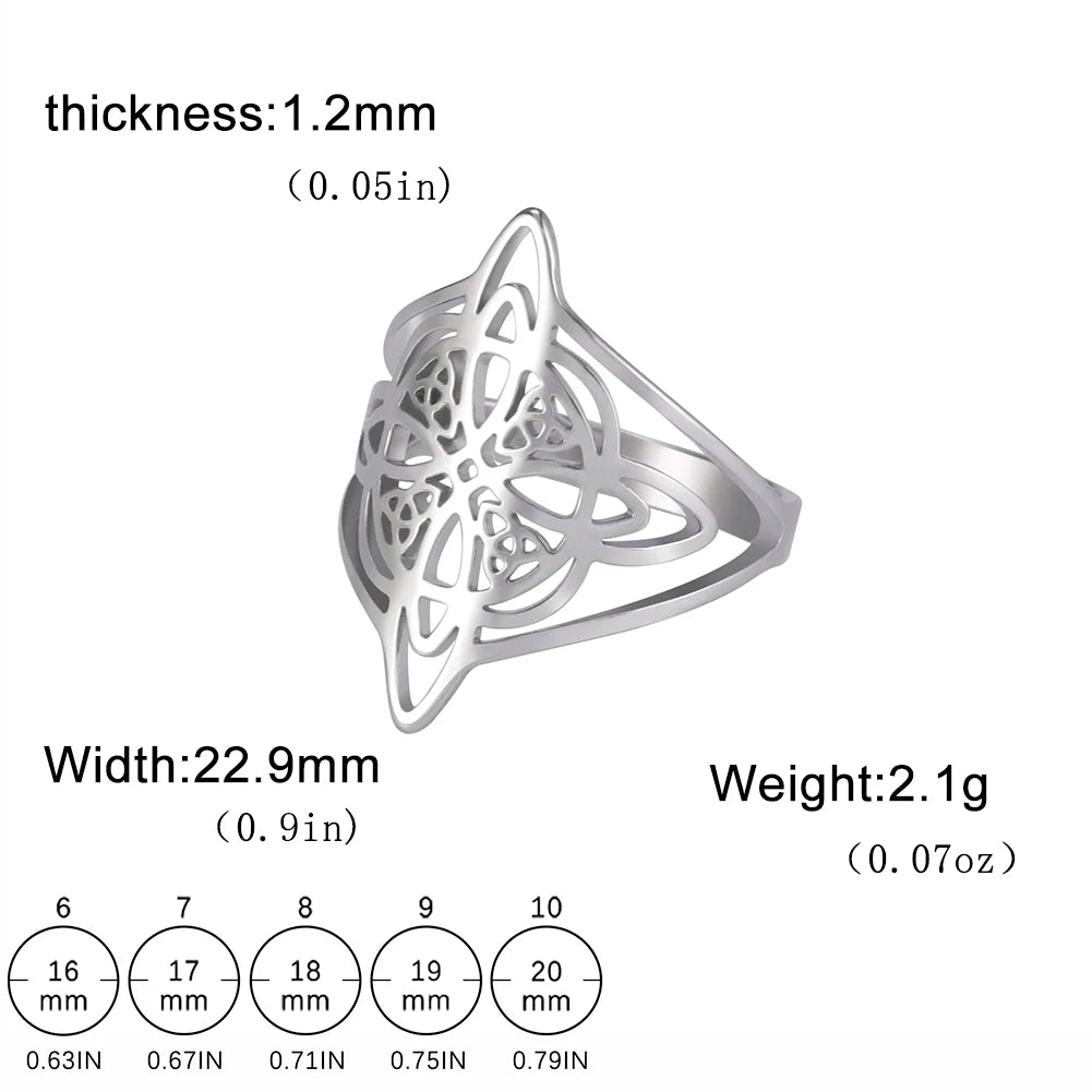 Bague Noeud de Sorciere - CAP OCEAN BIEN-ETRE