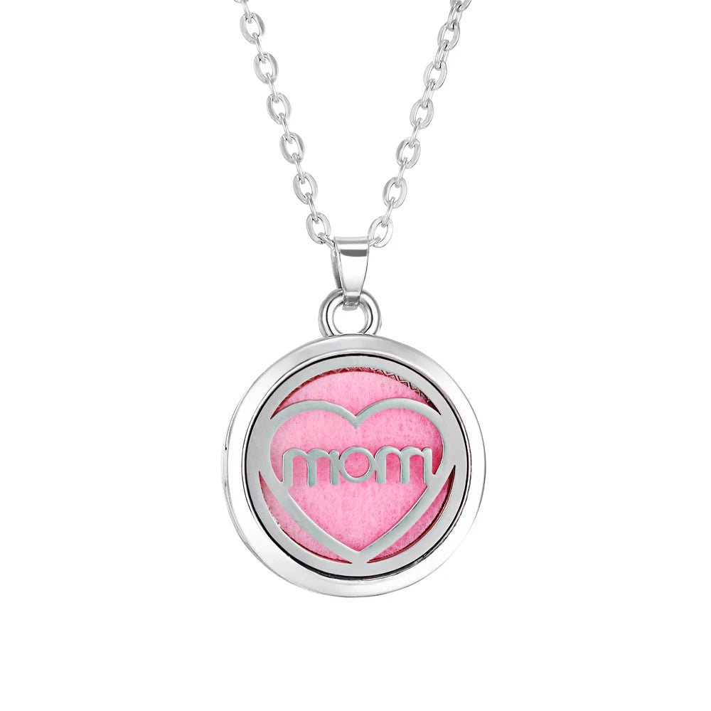 Collier d'aromathérapie arbre de vie, diffuseur d'huile essentielle de parfum, médaillon en alliage d'acier inoxydable, pendentif diffuseur d'arôme - CAP OCEAN BIEN-ETRE