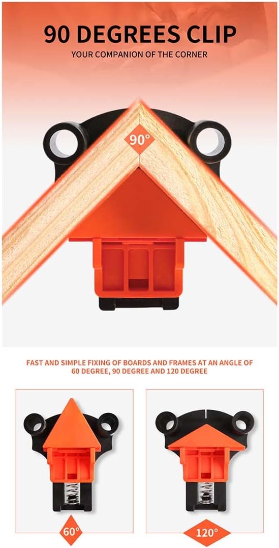 outils de serrage d'angle pour le travail du bois