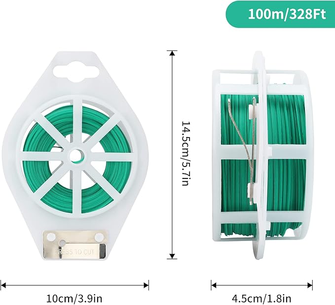 Fil de support et de maintien pour plantes