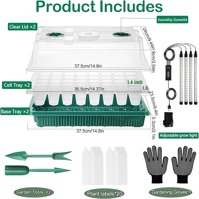 Bac de germination hydroponie