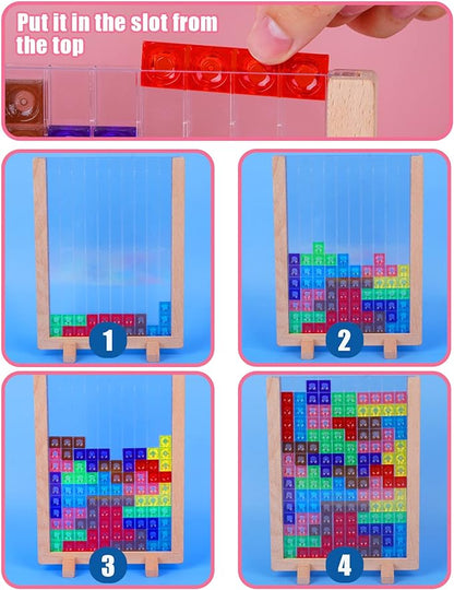 Jeux d'empilement 3D Jouets Montessori style TETRIS™