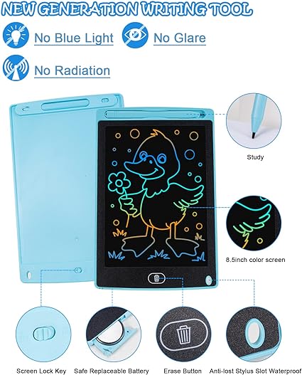 Tablette d'ecritures et dessins LCD enfant