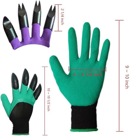 outils de jardinage | Gants a griffes