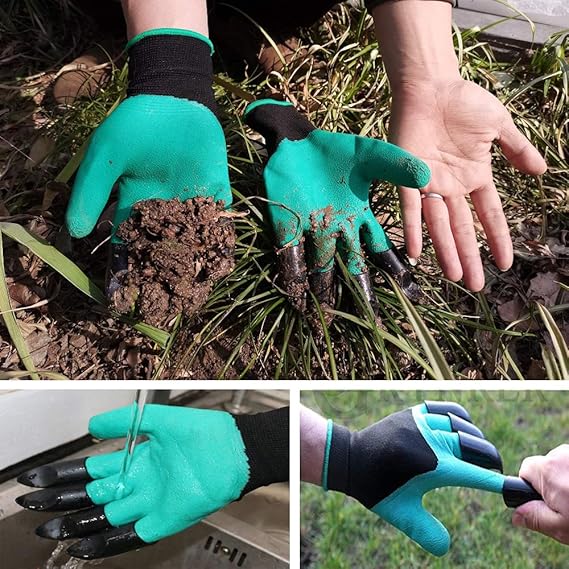 outils de jardinage | Gants a griffes