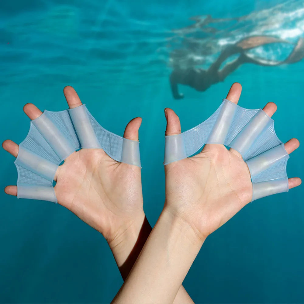 Palme de natation en silicone