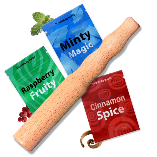 Inhalateur huiles essentielles en bois pack