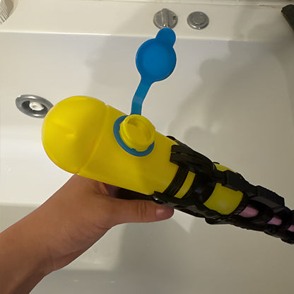 Pistolet a eau jaune reservoir