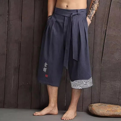 Pantalon traditionnel japonais TARO - CAP OCEAN BIEN-ETRE