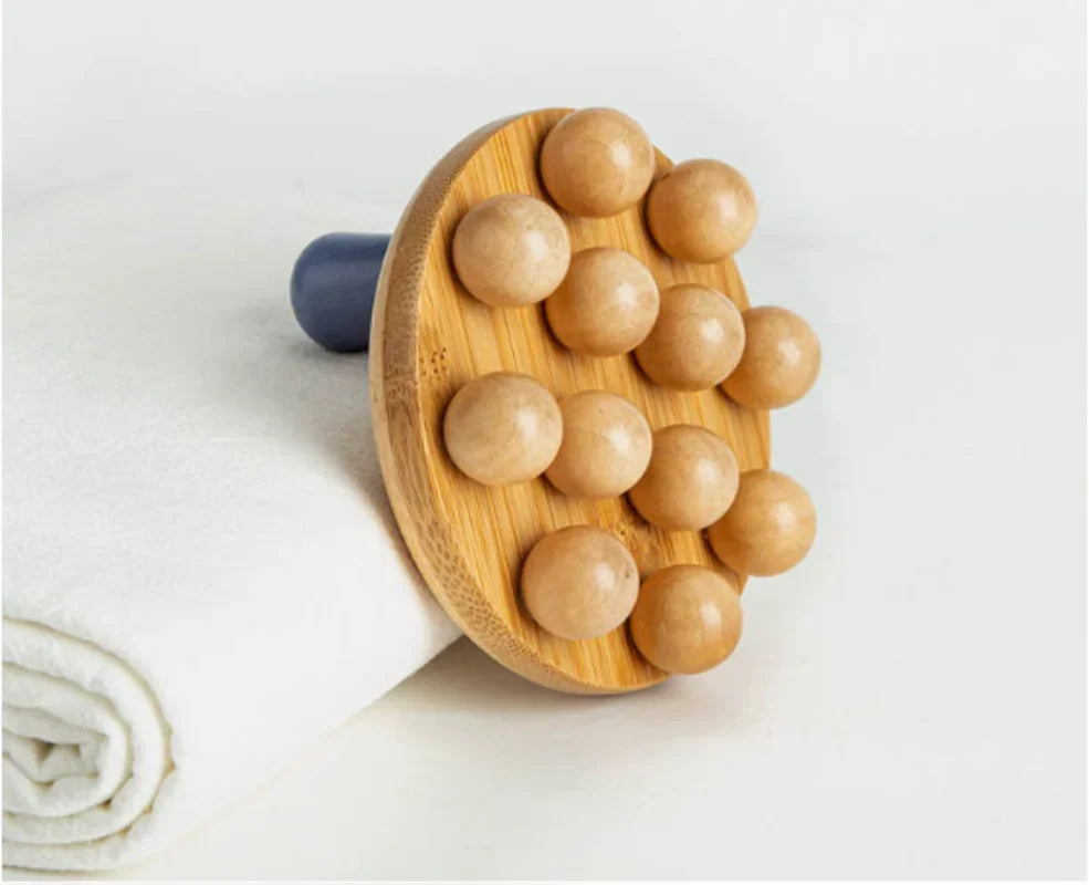 Brosse energétique Gua Sha | Bois Naturel Apaisant