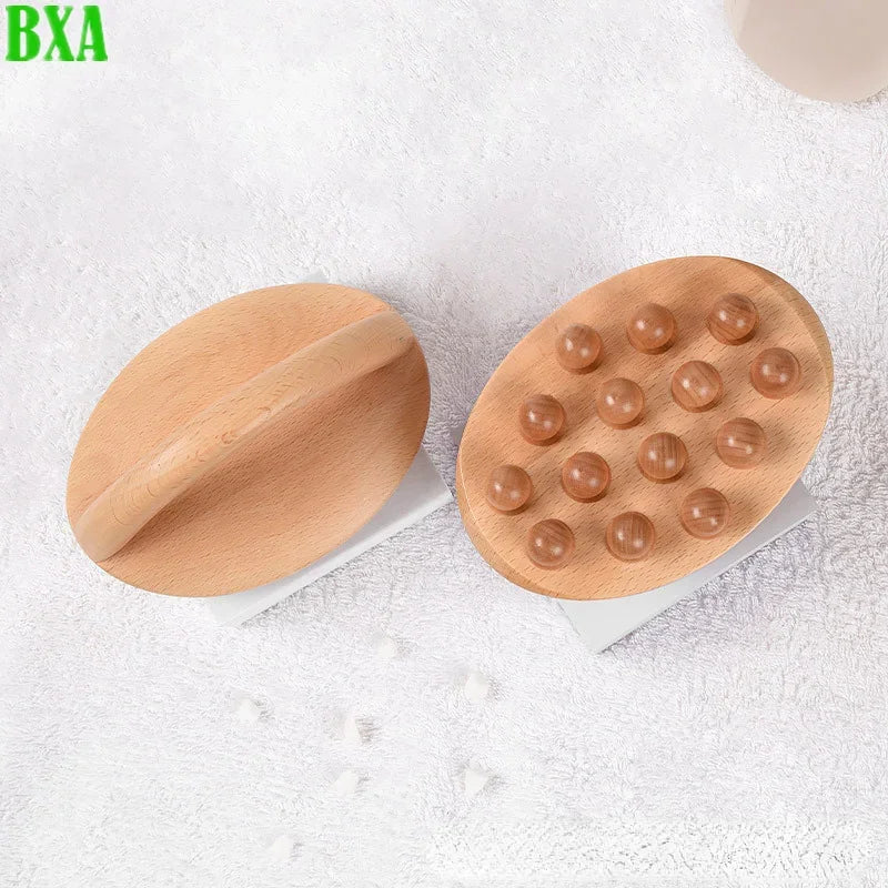 Brosse energétique Gua Sha | Bois Naturel Apaisant