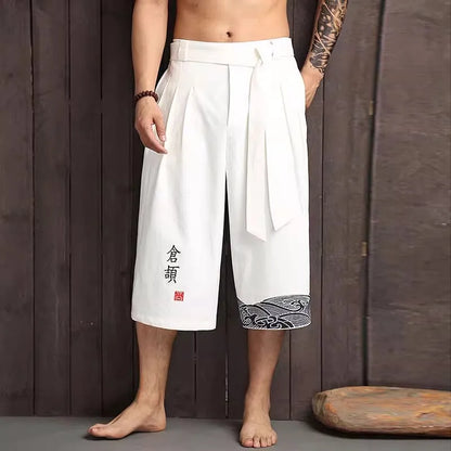 Pantalon traditionnel japonais TARO - CAP OCEAN BIEN-ETRE