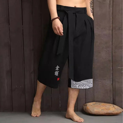 Pantalon traditionnel japonais TARO - CAP OCEAN BIEN-ETRE