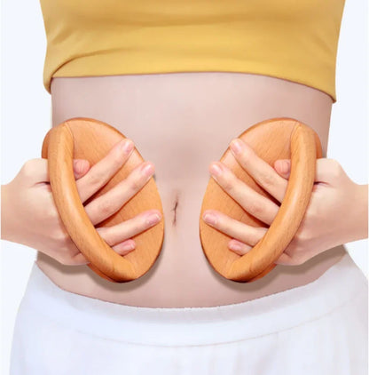 Brosse energétique Gua Sha | Bois Naturel Apaisant