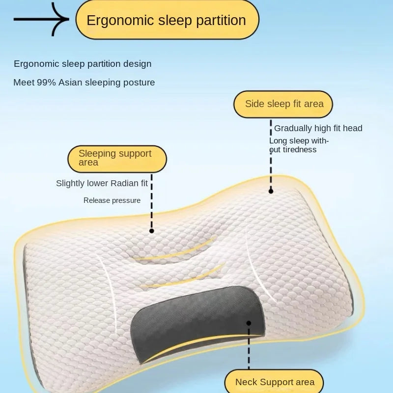 oreiller anti ronflement ergonomique doux et confortable