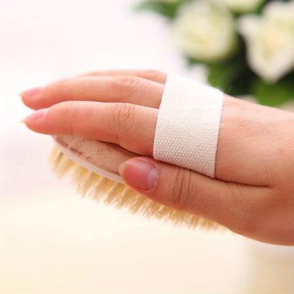 Brosse de bain SPA à poils naturels pour le corps | Raffermissante