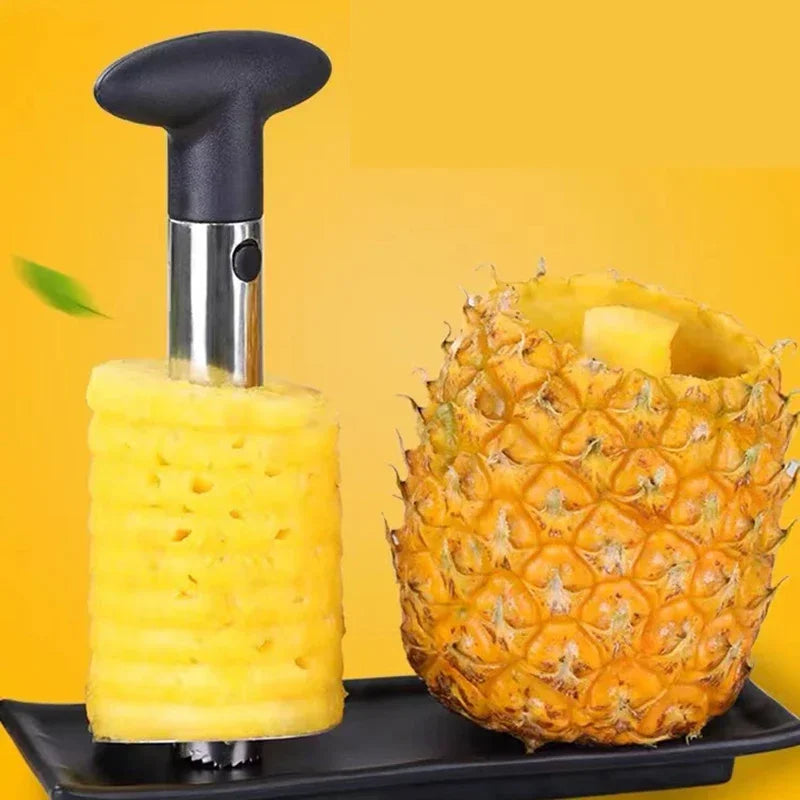 Découpe Ananas en Acier Inoxydable