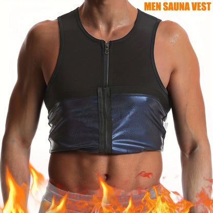 Gilet de Sudation pour Homme BURNFAT™ | Votre Allié Minceur - CAP OCEAN BIEN-ETRE